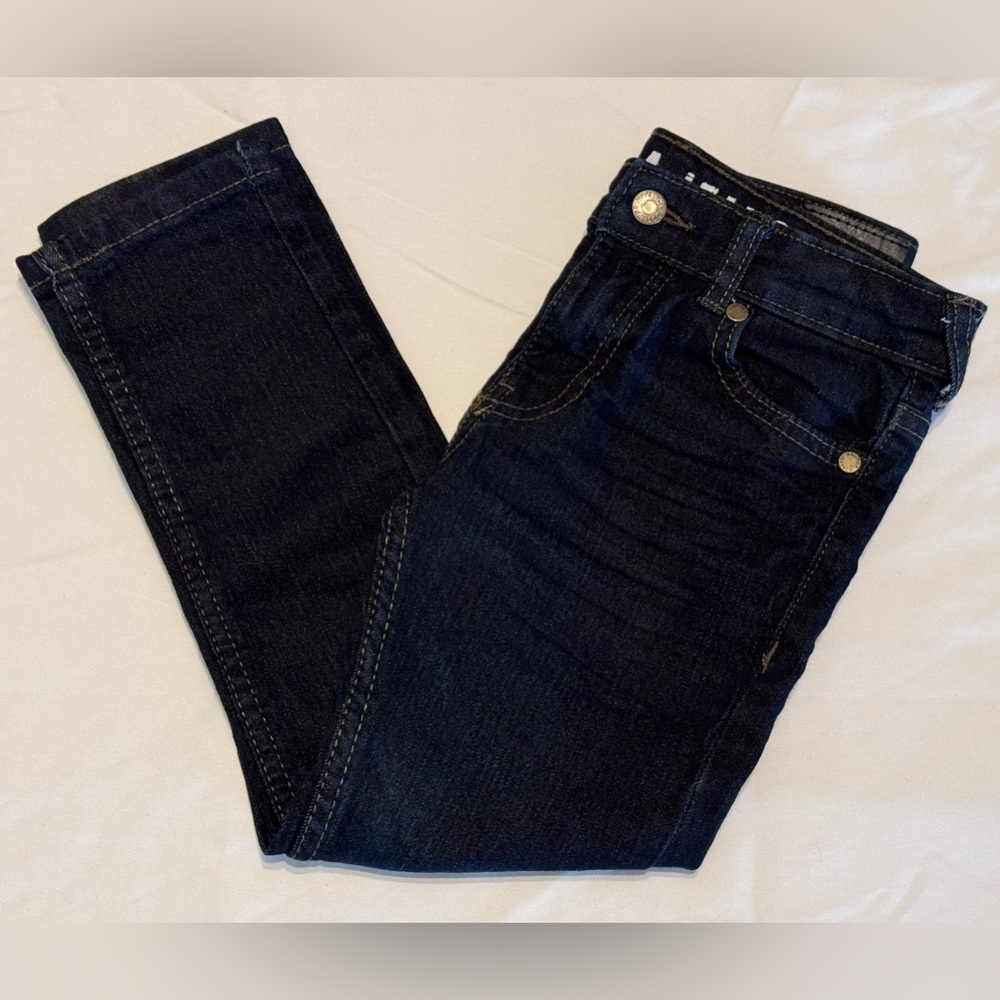 Nautica Jeans Company Kid's Boys Straight Stretch Fit Blue Jeans